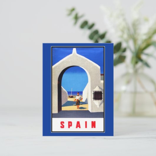 Spanje Briefkaart (Staand voorkant)