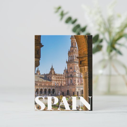 Spanje Briefkaart (Staand voorkant)