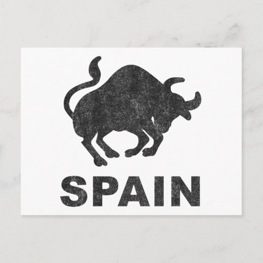 Spanje Briefkaart (Voorkant)