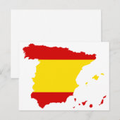 SPANJE BRIEFKAART (Voorkant / Achterkant)