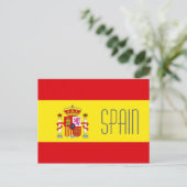Spanje briefkaart (Staand voorkant)
