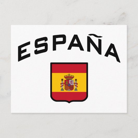 Spanje Briefkaart (Voorkant)