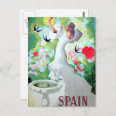 Spanje  Briefkaart (Voorkant / Achterkant)