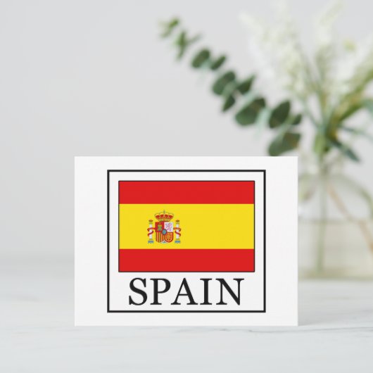 Spanje Briefkaart (Staand voorkant)