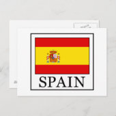 Spanje Briefkaart (Voorkant / Achterkant)