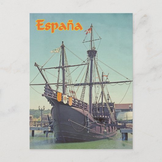 Spanje Briefkaart (Voorkant)