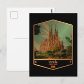 Spanje Briefkaart (Voorkant / Achterkant)