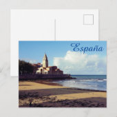 Spanje Briefkaart (Voorkant / Achterkant)