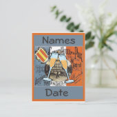 Spanje Briefkaart reizen, tekst bewerken (Staand voorkant)