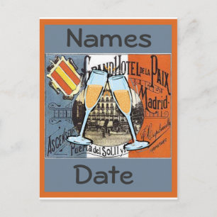 Spanje Briefkaart reizen, tekst bewerken