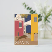 Spanje Bull Travel Briefkaart (Staand voorkant)