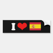 Spanje Bumpersticker (Voorkant)