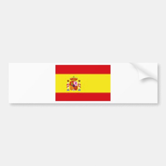 Spanje Bumpersticker (Voorkant)