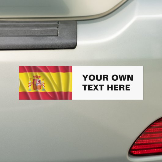 SPANJE BUMPERSTICKER (Op auto)