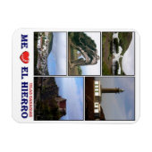 Spanje - Canarische eilanden - El Hierro - I Love  Magneet (Horizontaal)