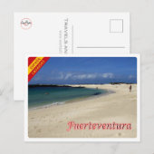 Spanje - Canarische eilanden - Fuerteventura - Briefkaart (Voorkant / Achterkant)