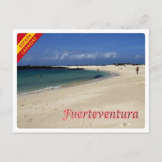 Spanje - Canarische eilanden - Fuerteventura - Briefkaart (Voorkant)