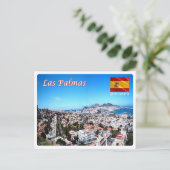 Spanje - Canarische eilanden - Gran Canaria - Briefkaart (Staand voorkant)