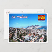 Spanje - Canarische eilanden - Gran Canaria - Briefkaart (Voorkant / Achterkant)