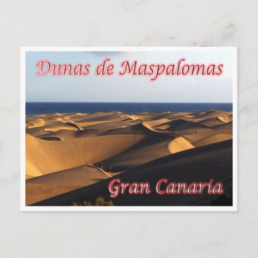 Spanje - Canarische eilanden - Gran Canaria - Briefkaart (Voorkant)