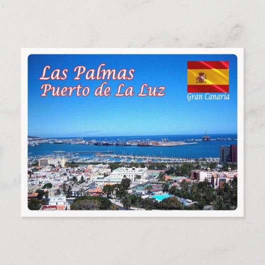 Spanje - Canarische eilanden - Gran Canaria - Briefkaart (Voorkant)