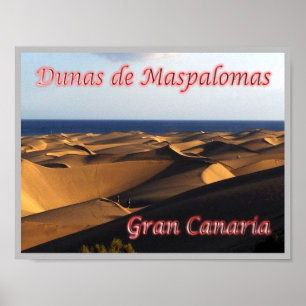 Spanje - Canarische eilanden - Gran Canaria - Poster