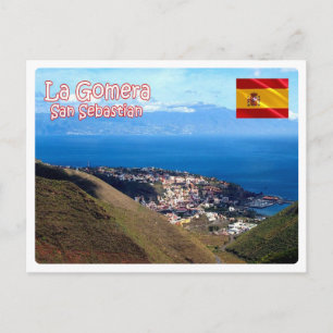 Spanje - Canarische eilanden - La Gomera - Briefkaart