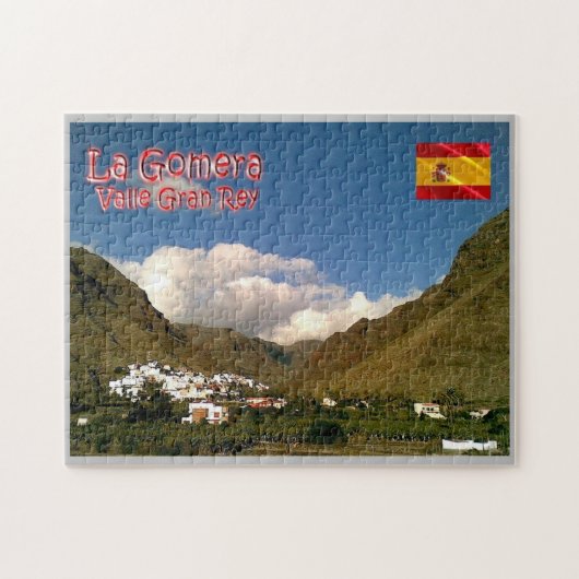 Spanje - Canarische Eilanden - La Gomera - Legpuzzel (Horizontaal)