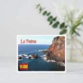 Spanje - Canarische eilanden - La Palma - Briefkaart (Staand voorkant)