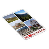 Spanje - Canarische eilanden - La Palma - I Love - Magneet (Rechterzijde)