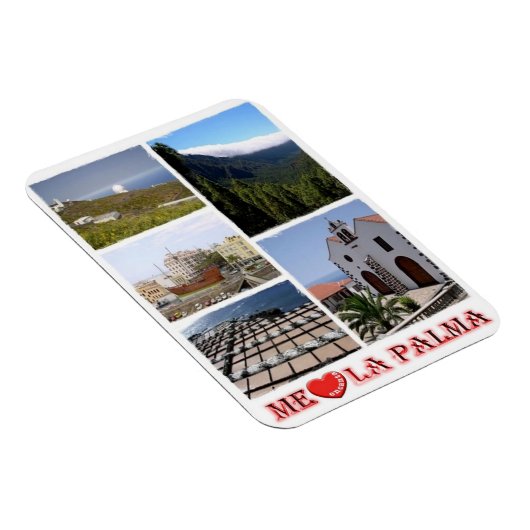 Spanje - Canarische eilanden - La Palma - I Love - Magneet (Rechterzijde)