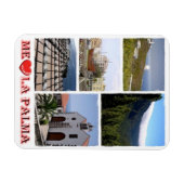 Spanje - Canarische eilanden - La Palma - I Love - Magneet (Horizontaal)
