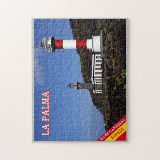 spanje - Canarische eilanden - La Palma - Legpuzzel (Verticaal)