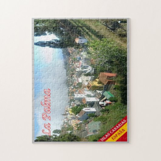 Spanje - Canarische eilanden - La Palma - Legpuzzel (Verticaal)