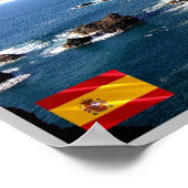 Spanje - Canarische eilanden - La Palma - Poster (Hoek)