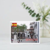 Spanje - Canarische eilanden - La Palma - Santa Cr Briefkaart (Staand voorkant)