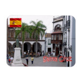 Spanje - Canarische eilanden - La Palma - Santa Cr Magneet (Horizontaal)
