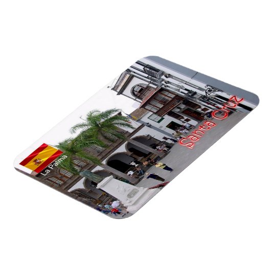 Spanje - Canarische eilanden - La Palma - Santa Cr Magneet (Linkerzijde)