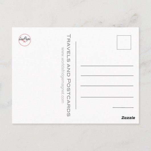 Spanje - Canarische eilanden - Lanzarote - Briefkaart (Achterkant)