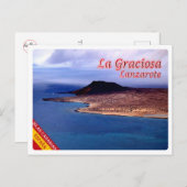 Spanje - Canarische eilanden - Lanzarote - Briefkaart (Voorkant / Achterkant)