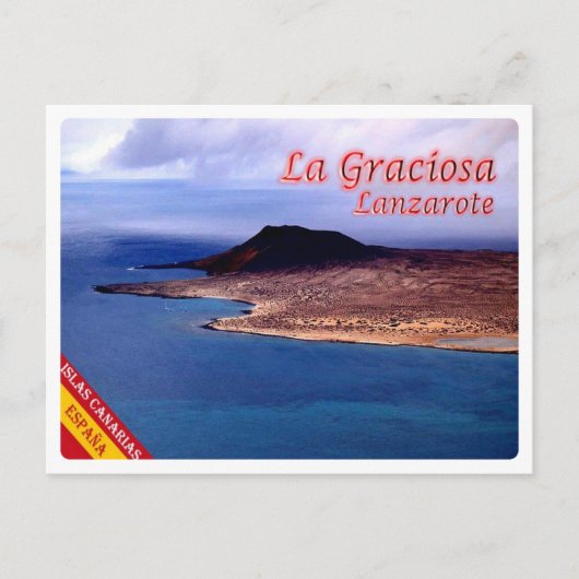 Spanje - Canarische eilanden - Lanzarote - Briefkaart (Voorkant)