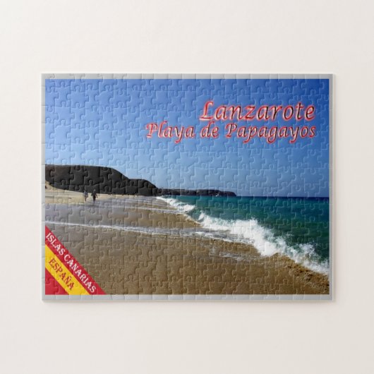Spanje - Canarische eilanden - Lanzarote - Legpuzzel (Horizontaal)