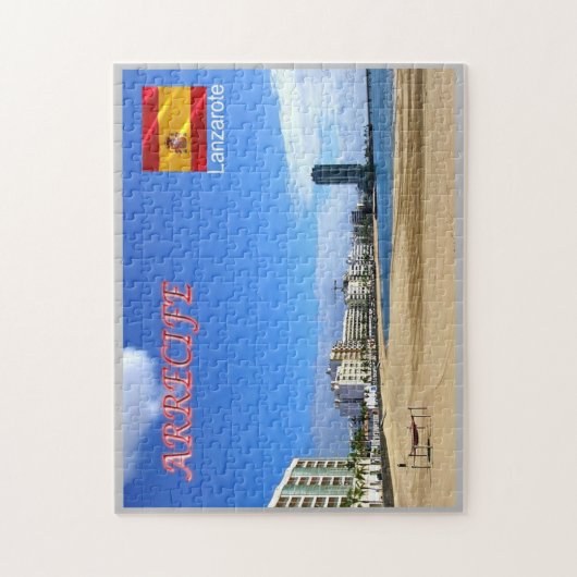 Spanje - Canarische eilanden - Lanzarote - Legpuzzel (Verticaal)