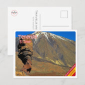 Spanje - Canarische eilanden - Tenerife - Briefkaart (Voorkant / Achterkant)