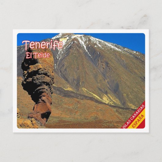 Spanje - Canarische eilanden - Tenerife - Briefkaart (Voorkant)