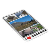 Spanje - Canarische eilanden - Tenerife - I Love - Magneet (Rechterzijde)