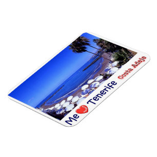 Spanje - Canarische Eilanden - Tenerife - I Love - Magneet