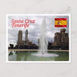 Spanje - Canarische eilanden - Tenerife - Santa Cr Briefkaart