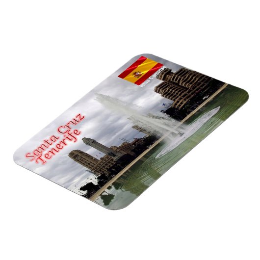 Spanje - Canarische eilanden - Tenerife - Santa Cr Magneet (Linkerzijde)