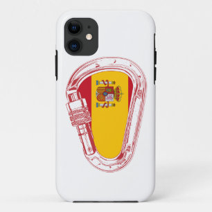 Spanje Carabiner Flag Case-Mate iPhone Case